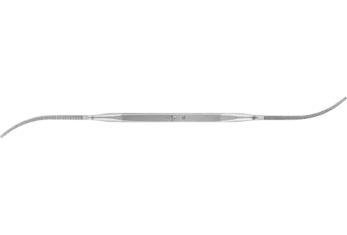 Precyzyjny pilnik do żłobków typ 713 P 180 mm nacięcie szwajcarskie 0, zgrubny 1