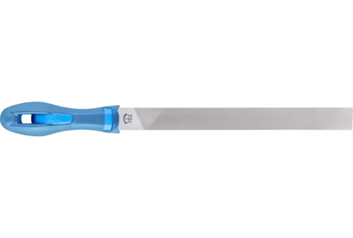 Pilnik warsztatowy z uchwytem płaski 250 mm nacięcie 3 do obróbki precyzyjnej, wygładzania 1