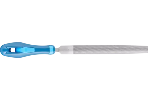 Pilnik warsztatowy z uchwytem półokrągły 150 mm nacięcie 3 do obróbki precyzyjnej, wygładzania 1