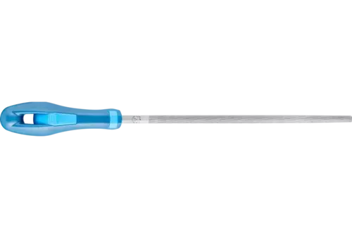 Pilnik warsztatowy z uchwytem okrągły 150 mm nacięcie 2 uniwersalny do zdzierania i wygładzania 1