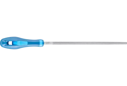 Pilnik warsztatowy z uchwytem okrągły 150 mm nacięcie 3 do obróbki precyzyjnej, wygładzania 1