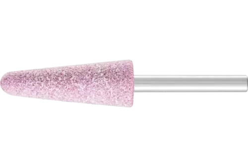Ściernica trzpieniowa STEEL stożkowa Ø 16 × 45 mm trzpień Ø 6 mm A80 do stali i staliwa 1