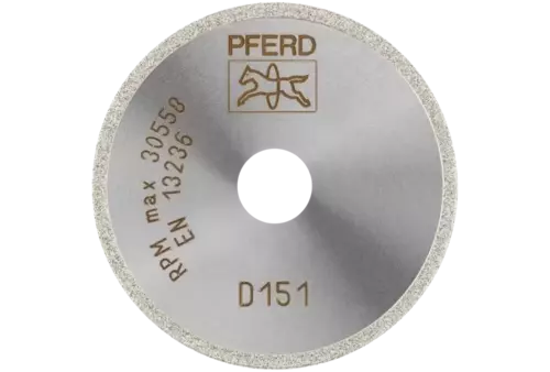 Diamentowa ściernica do przecinania D1A1R 50 × 1,4 × 10,0 mm D151 (średnia) do szkła/ceramiki/węglika spiekanego 1