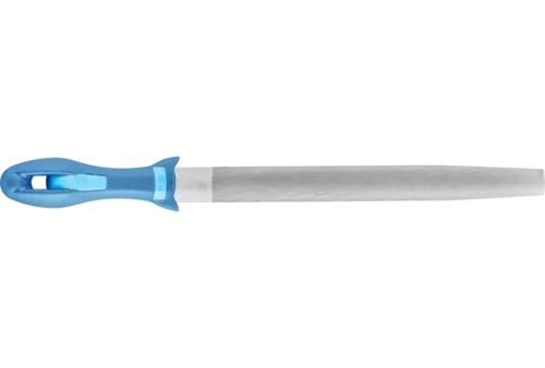 Pilnik warsztatowy z uchwytem półokrągły zbieżny 300 mm nacięcie 2 uniwersalny do zdzierania i wygładzania 1