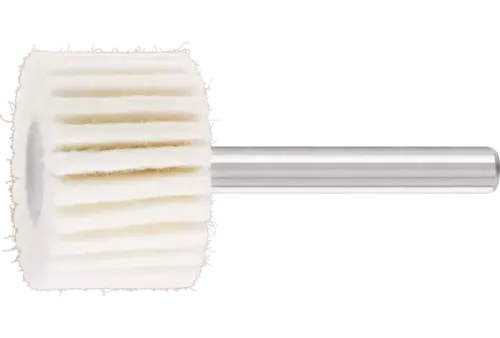 Twarde filcowe ściernice lamelowe FLS Ø 30 × 20 mm trzpień Ø 6 mm do uniwersalnych prac polerskich 1