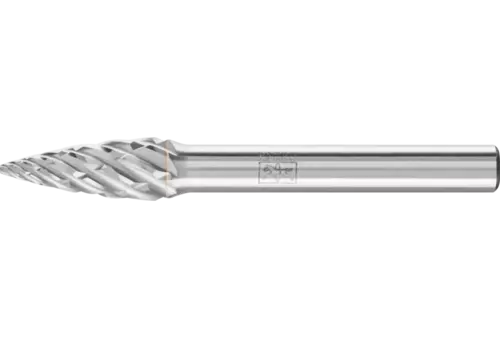 Wysokowydajny trzpień frezarski ze stopów twardych STEEL kształt pocisku SPG Ø 08 × 20 mm trzpień Ø 6 mm do stali 1