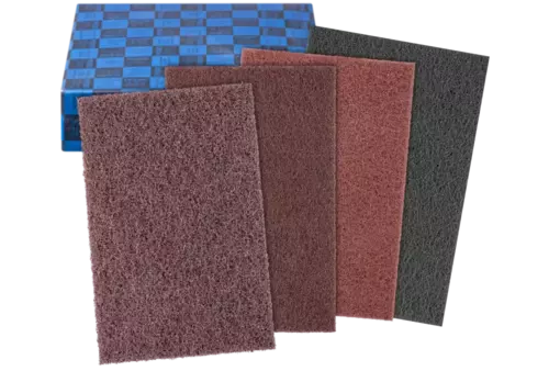 Zbiór poduszek ściernych POLINOX PVSK 4-częściowy 154 × 224 mm A100,A 180,A 280,SIC 400 do wykańczania 1