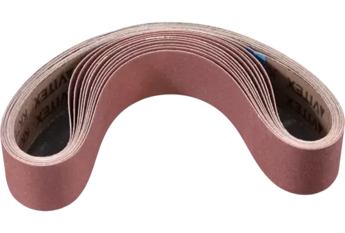 Taśma szlifierska BA Korund 40 × 760 mm A120 do uniwersalnego zastosowania ze szlifierką taśmową do szlifowania rur 1