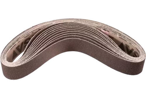 Taśma szlifierska z ziarnem kompaktowym BA 40 × 820 mm A600 CK do szlifu dokładnego do szlifierki taśmowej do szlifowania rur 1