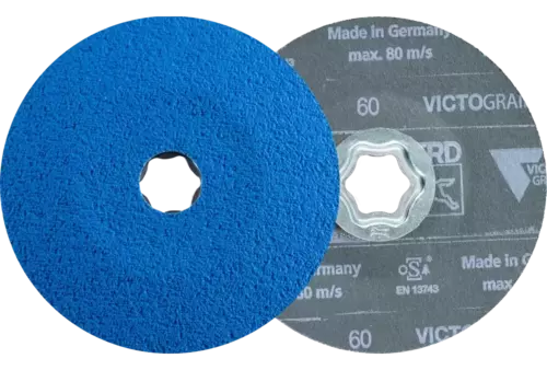 Tarcza włókninowa COMBICLICK Ø 125 mm VICTOGRAIN-COOL60 do stali i stali szlachetnej 1