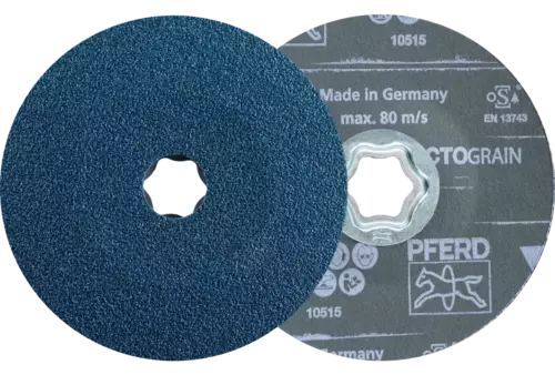 Tarcza włókninowa COMBICLICK Ø 125 mm VICTOGRAIN 80 maksymalna wydajność na stali 1