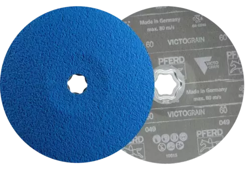 Tarcza włókninowa COMBICLICK Ø 180 mm VICTOGRAIN-COOL60 do stali i stali szlachetnej 1