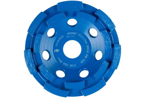 Talerz diamentowy DCW 2R PSF 115 x 6 x 22,23 mm do wyrównywania betonu i jastrychu 1