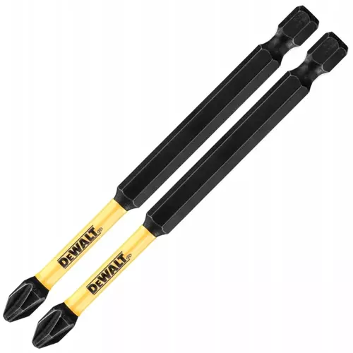 Zestaw 2szt. końcówek udarowych Torison PH2 89mm DeWalt DT70567T 1