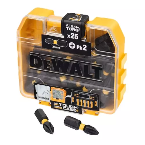 Zestaw końcówek udarowych PH2 25szt. DeWalt DT70555T 1