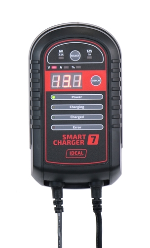 Inteligentny prostownik do ładowania akumulatorów WET/GEL/MF/AGM SMART CHARGER 7 6/12V 1