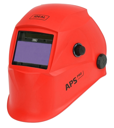 Przyłbica APS Pro 718G RED MATT TrueColour 1