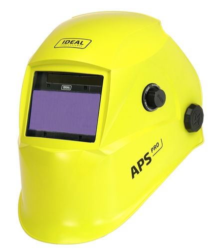 Przyłbica APS Pro 718G YELLOW MATT TrueColour 1