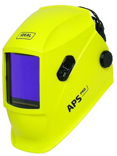 Przyłbica APS Pro X99CD YELLOW MATT 1
