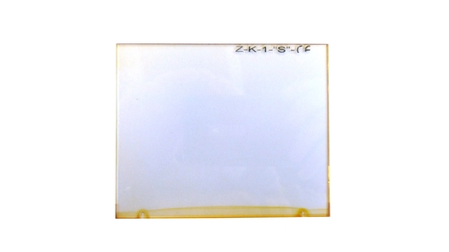 Szkło 80x100 przeciwodpryskowe żółte 1