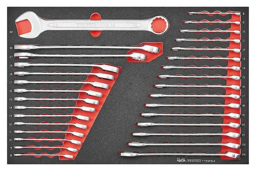 Zestaw kluczy płasko-oczkowych Teng Tools TTESP31A 1