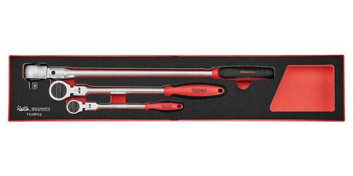 Zestaw pokręteł zapadkowych przegubowych Teng Tools TEXRF03 1