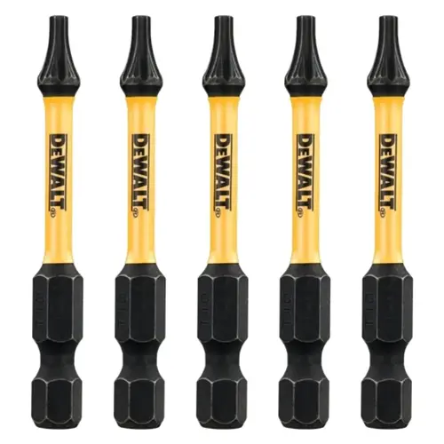 Zestaw 5szt. końcówek udarowych TX10/57mm, EXTREME Impact Torsion, DeWALT DT7393T 1