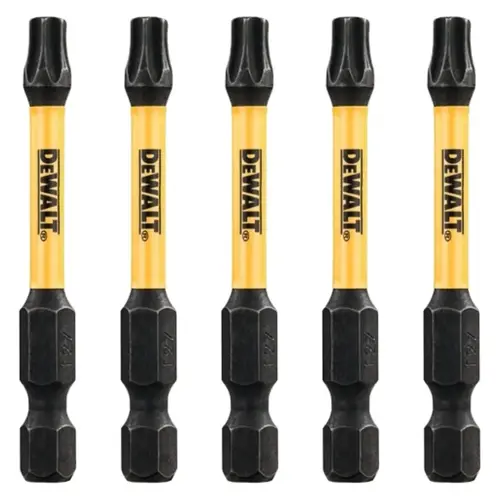 Zestaw 5 szt. końcówek udarowych T27/57mm, EXTREME Impact Torsion, DeWALT DT7397T 1