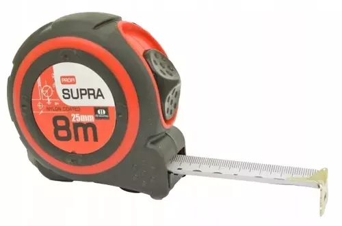 Miara zwijana 8m/25mm SUPRA 1