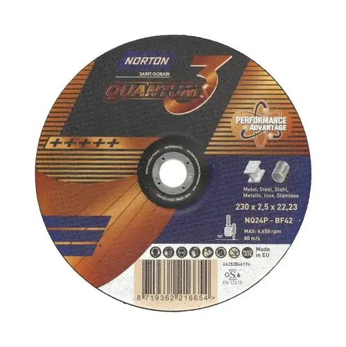 QUANTUM 42 230x2.5 tacz metal/inox 1