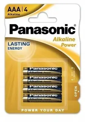 Bateria PANASONIC Alkaline AAA LR03 4szt 1