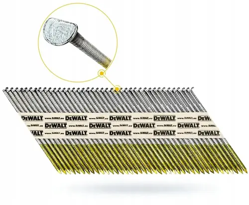 Gwoździe ø2,8x75mm, 34 2200szt pierścieniowe, ocynkowane do DCN692 1
