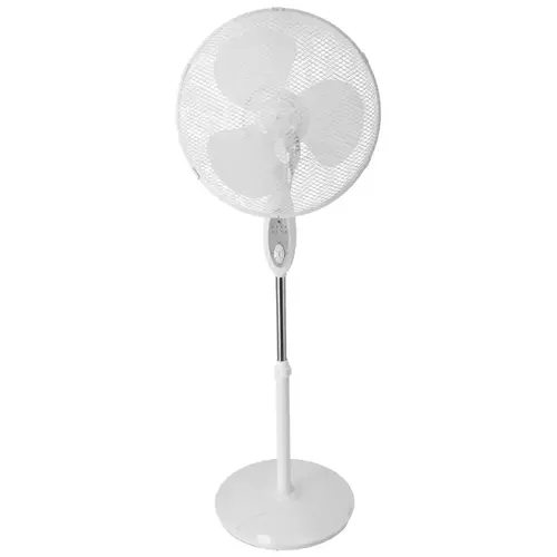 Wentylator stojący 16" z pilotem biały 40W Dedra 1