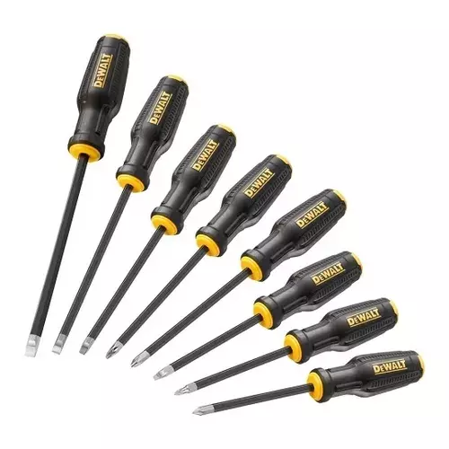 Zestaw 8 szt. wkrętaków do śrub prostych PH i PZ, MAXFIT, DeWalt DWHT65102-0 1