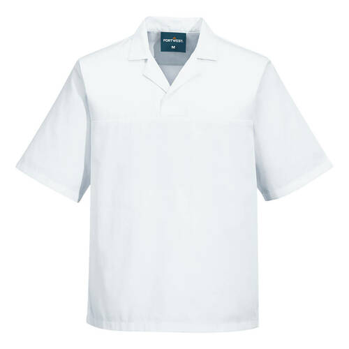 Baker's No Pocket Shirt S/S, kolor biały, rozmiar XL 1