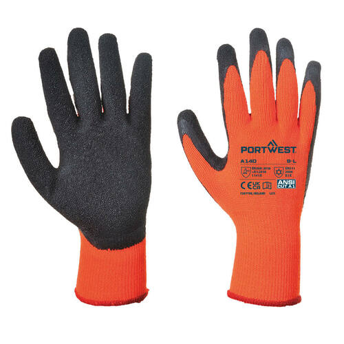 Rękawica Thermal Grip, kolor pomarańczowy/czarny, rozmiar XL 1