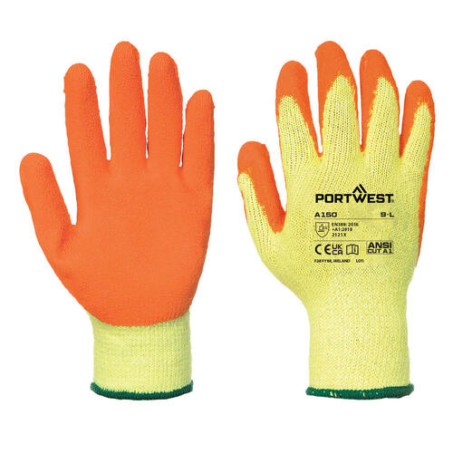 Rękawica Classic Grip - Lateks, kolor pomarańczowy, rozmiar XL 1
