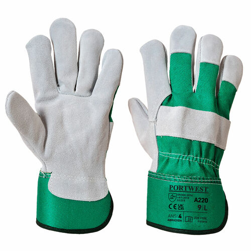 Rękawica Rigger Premium Chrom, kolor zielony, rozmiar XXXL 1