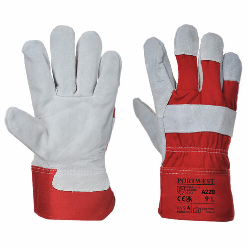 Rękawica Rigger Premium Chrom, kolor czerwony, rozmiar XXXL 1