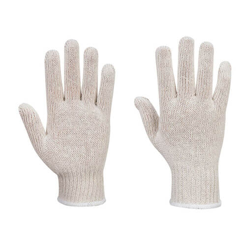 Rękawice String Knit Liner Glove (288 par), kolor biały, rozmiar XL 1