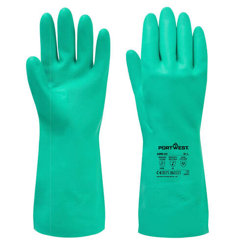 Rękawica Nitrosafe Multipack - 12 par, kolor zielony, rozmiar XL 1