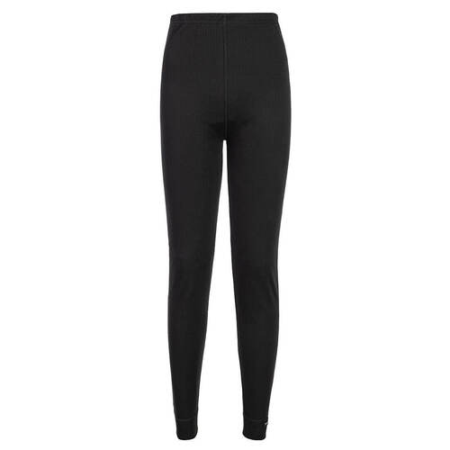 Damskie legginsy termiczne, kolor czarny, rozmiar L 1