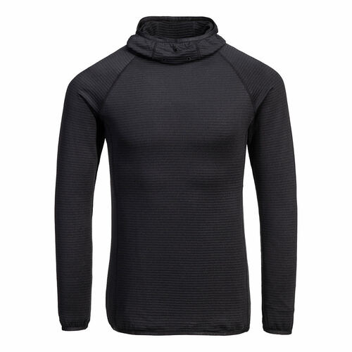 Bluza polarowa Waffle, kolor czarny, rozmiar L 1