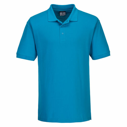 Koszulka polo Naples, kolor niebieski aqua, rozmiar L 1