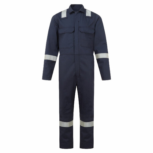 Trudnopalny kombinezon Bizweld Work Classic, kolor granatowy, rozmiar XXXL 1