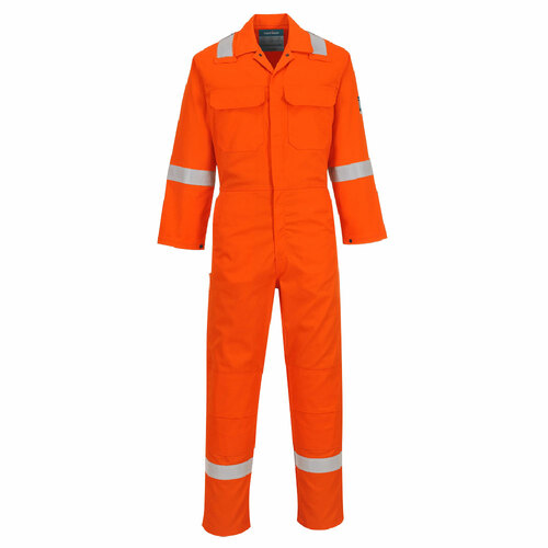 Trudnopalny kombinezon Bizweld Work Classic, kolor pomarańczowy, rozmiar XXXL 1