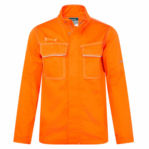Bluza trudnopalna Bizweld Work, kolor pomarańczowy, rozmiar 4XL 1