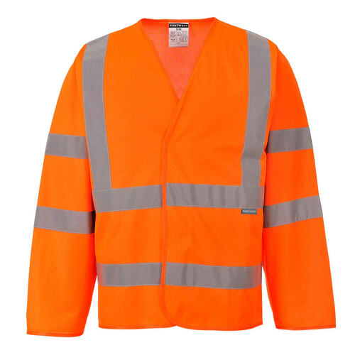 Kamizelka ostrzegawcza z długimi rękawami pomarańczowa rozmiar XXL/3XL Portwest C473ORRXX/3X 1