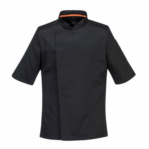 Bluza szefa kuchni MeshAir Pro S/S, kolor czarny, rozmiar M 1