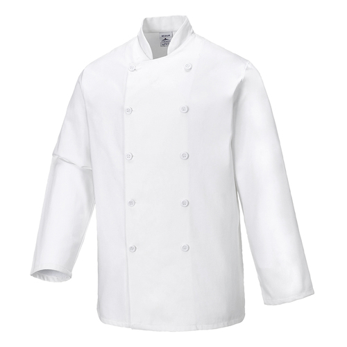 Bluza kucharska Sussex, kolor biały, rozmiar M 1